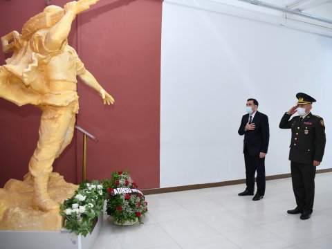 ADNSU-da Milli Qəhrəman Mübariz İbrahimovun xatirəsi yad edilib