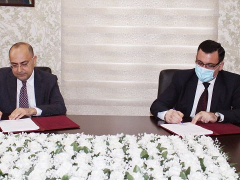 ADNSU ilə Dövlət Mineral Xammal Ehtiyatlarından İstifadə Agentliyi arasında müqavilə imzalanıb