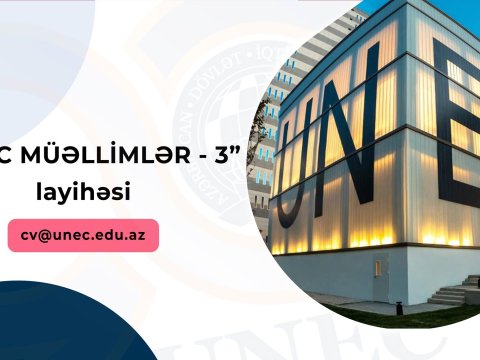 UNEC-də “Gənc müəllimlər-3” layihəsinə start verilir
