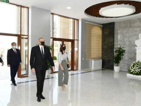 Prezident İlham Əliyev Azərbaycan Dövlət Aqrar Universitetinin yeni tədris korpusunun açılışında iştirak edib    