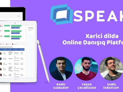 UNEC-in müəllim və tələbələrinin birgə startapı: “Speak.az