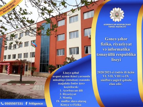 Bölgə məktəblilərinin olimpiada uğurları – Gəncədəki təmayüllü lisey