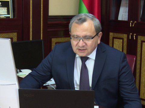 Rektorun hərbi xidmətə çağırılmış məzunlarla onlayn görüşü keçirilib  