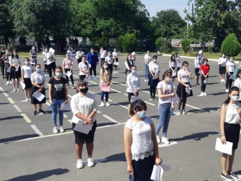 Qəbələdə buraxılış (qəbul) imtahanları 7 mərkəzdə aparılıb