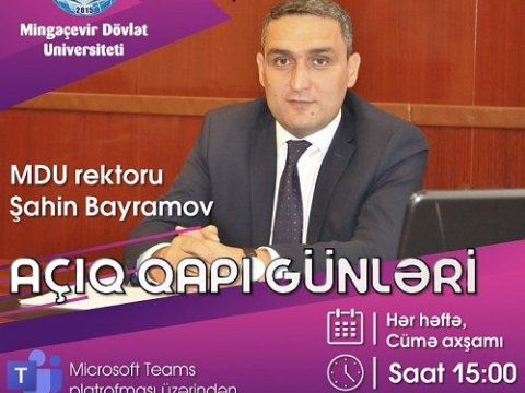 MDU-da növbəti dəfə “Açıq qapı” günü keçirilib-FOTOLAR