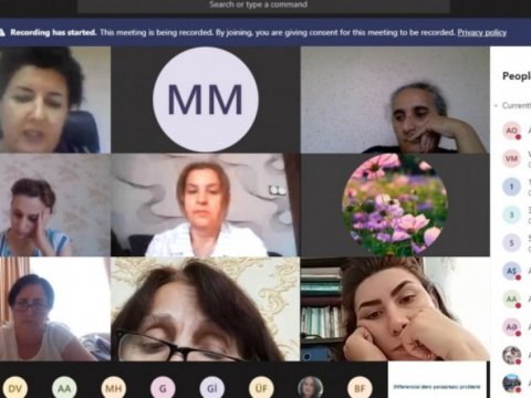 Pedaqoji kadrların ixtisasartırma təlimini həyata keçirənlər üçün vebinar təşkil olunub