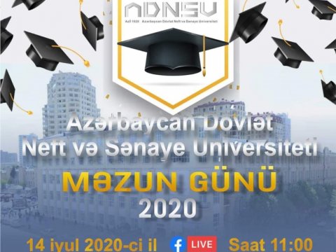 Azərbaycan Dövlət Neft və Sənaye Universitetində onlayn “Məzun günü” keçiriləcək