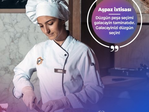 Turizm ixtisasları üzrə pilot peşə təhsili proqramlarına qəbul davam edir 