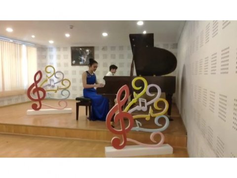 Musiqi məktəbi şagirdlərinin beynəlxalq müsabiqədə uğuru
