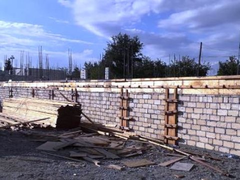 Mehriban Əliyevanın tapşırığı ilə Goranboyda məktəb tikilir - FOTO