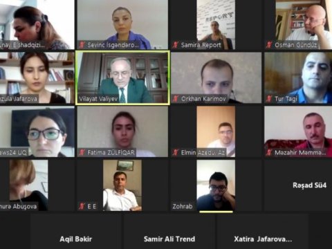 AzTU rektoru Milli Mətbuat Günü münasibətilə jurnalistlərlə görüşüb