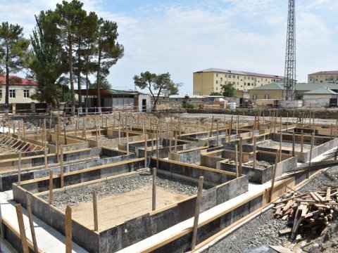 Siyəzən şəhərində 960 şagird yerlik məktəb binası tikilir  