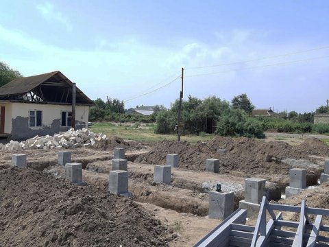 İmişlidə növbəti modul tipli məktəb binasının quraşdırılmasına başlanılıb  