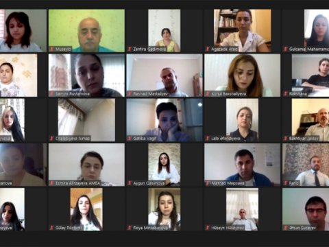 AMEA-da gənc alimlər üçün onlayn seminar keçirilib