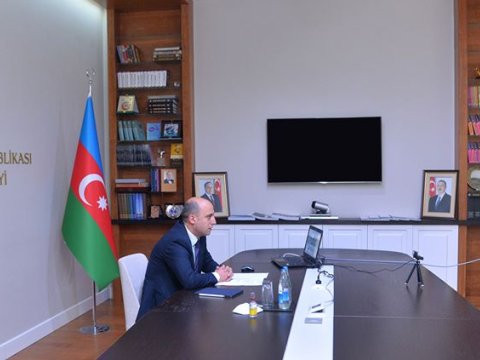Təhsil naziri Emin Əmrullayev ali təhsil müəssisələrinin rəhbərləri ilə videogörüş keçirdi