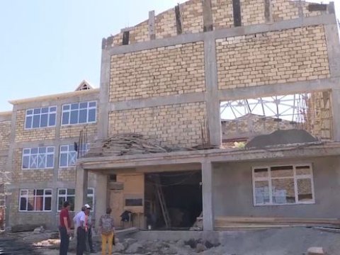 Yeni məktəb binaları inşa olunur-VİDEO