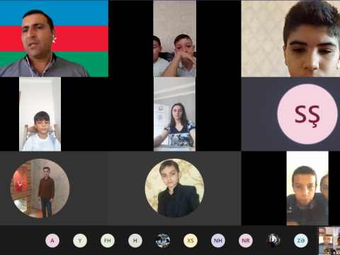 Bərdədə şagirdlər “Virtual məktəb”lə bağlı onlayn təlimə cəlb olunub 