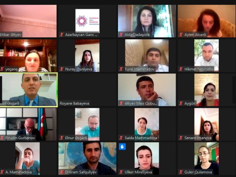 “Yeni çağırışlar və hədəflərə doğru” adlı onlayn görüş keçirildi