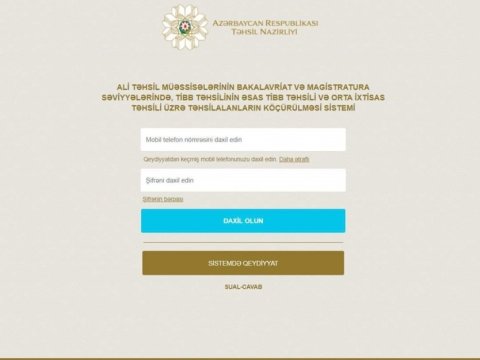 Tələbə köçürülmə əmrindən sonra, müvafiq prosesdən imtina edə bilməz
