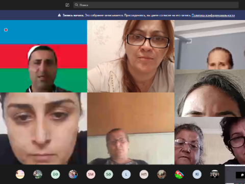 Müəllimlər virtual məktəblə bağlı təlimə cəlb edilib - FOTO