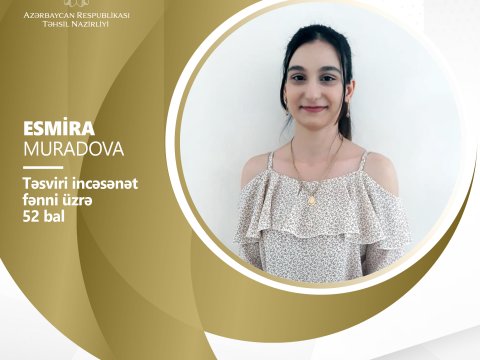 Müəllimlərin işə qəbulu müsabiqəsində yüksək nəticə göstərənlər - təsviri incəsənət