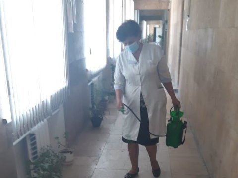 Mingəçevir Dövlət Universitetində növbəti dəfə tibbi-profilaktik və dezinfeksiya işləri aparılıb