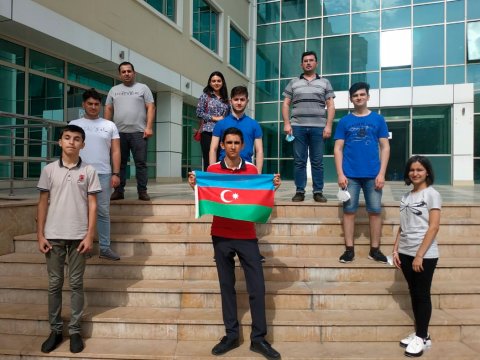 Məktəblilərimiz Avropa Coğrafiya Olimpiadasında uğur qazanıblar