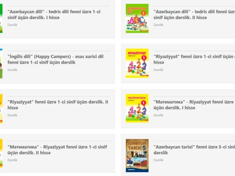 Dərsliklərin sentyabrın 15-dək paylanılması tam yekunlaşacaq