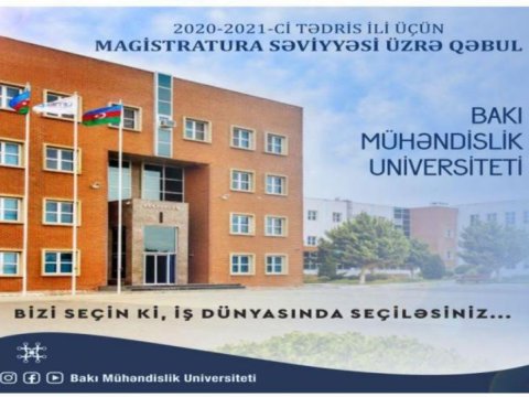 BMU-nun magistratura səviyyəsi üzrə qəbul planında uğurlu göstəricilər