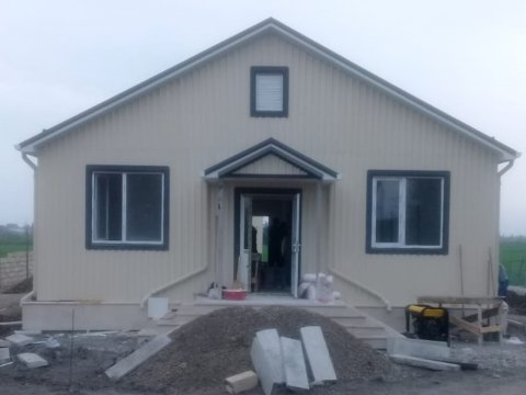 Ağdam rayon 9 nömrəli tam orta məktəb üçün modul tipli bina quraşdırılır