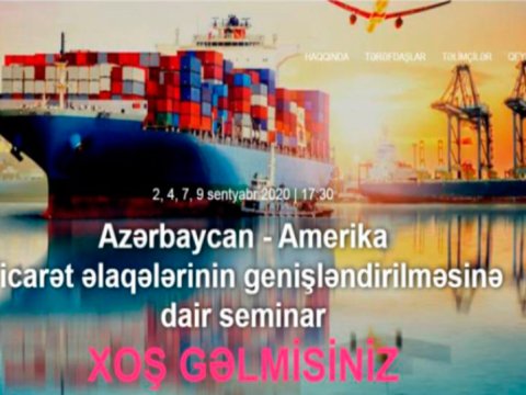Azərbaycan-Amerika Ticarət əlaqələrinin genişləndirilməsinə dair seminar keçiriləcək