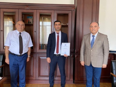 AzTU-nun gənc müəlliminin məqaləsi fəxri fərmana layiq görüldü