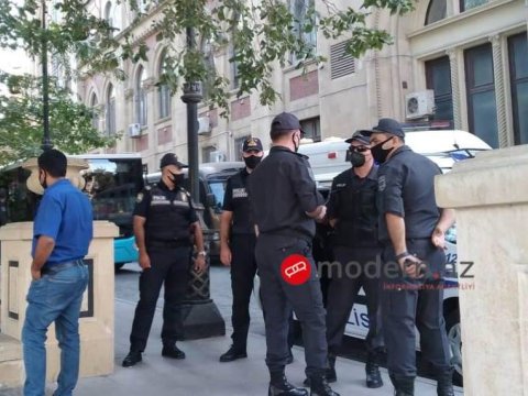 Polis niyə AMEA-nın ətrafına cəmləşib? - Akademiyadan AÇIQLAMA - FOTO