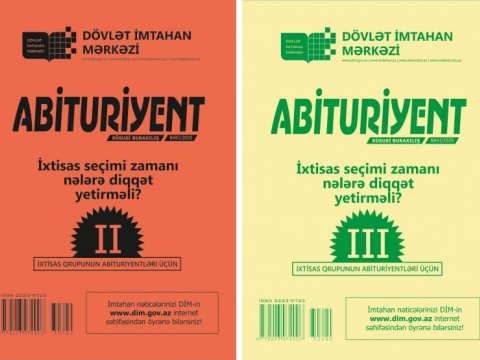 İxtisas seçimi zamanı nələrə diqqət yetirməli? - II və III qrup üzrə