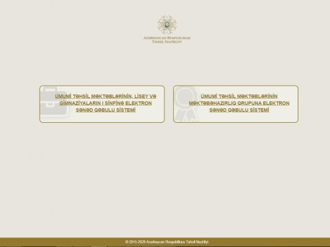 Məktəbəhazırlıq qruplarına son qeydiyyat tarixi