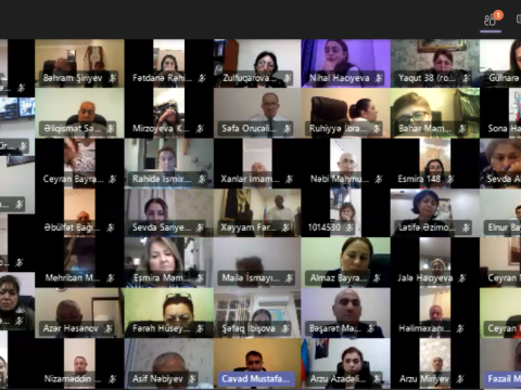 Məktəb direktorları ilə onlayn konfrans keçirildi   