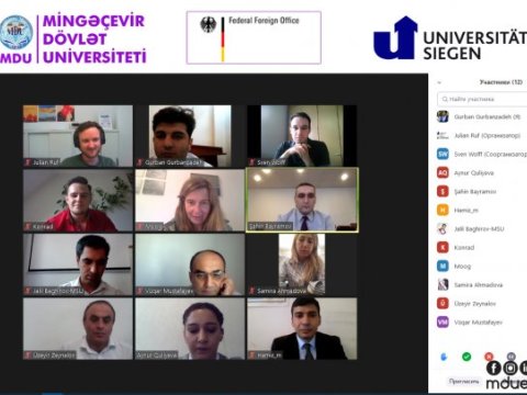 MDU Almaniyanın Siegen Universiteti ilə birgə layihə icra edəcək