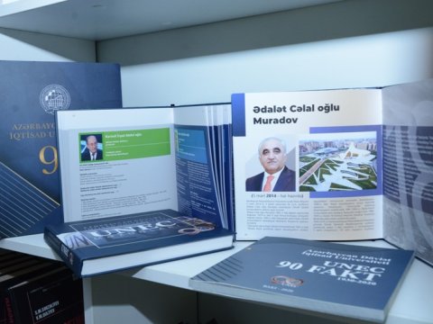 UNEC-in 90 illik yubileyinə töhfə: nəfis tərtibatda kitablar    