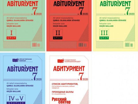 “Abituriyent” jurnalının 7-ci nömrəsini nəşr edilib