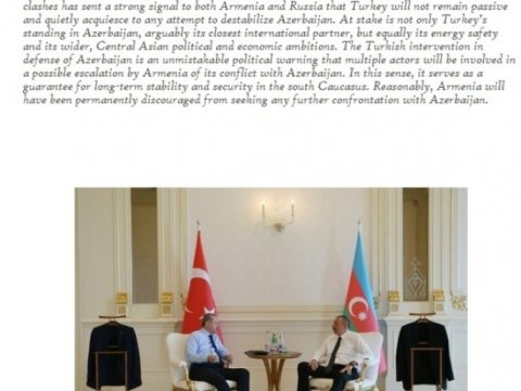 UNEC müəllimlərinin məqaləsi: Türkiyə Azərbaycanın sadiq tərəfdaşı  