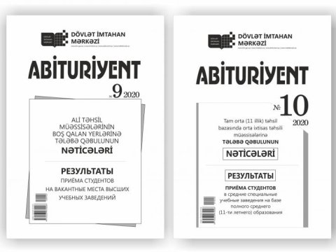 “Abituriyent” jurnalının 9-cu və 10-cu nömrələrinin elektron versiyaları təqdim edilib