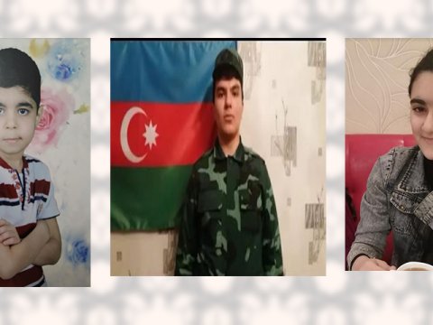 Qələbəni öz yaradıcılıqlarında yaşadan istedadlı şagirdlər - FOTO