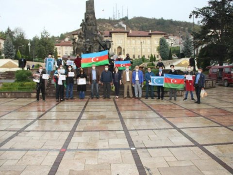 Kastamonu Universitetinin azərbaycanlı tələbələrindən ölkəmizə dəstək
