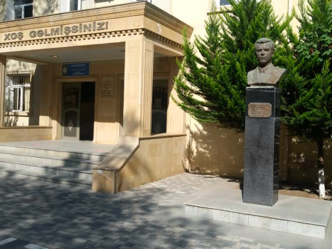 Milli Qəhrəman və şəhid adı daşıyan məktəblər - FOTOLAR  