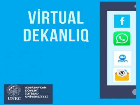 UNEC-də yenilik - virtual dekanlıq  