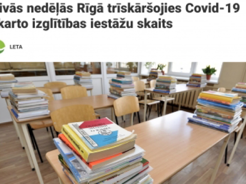 Riqada COVID-19-un qeydə alındığı təhsil müəssisələrinin sayı üç dəfə artıb