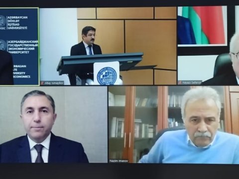 UNEC-də Qarabağ iqtisadiyyatının gələcək inkşafı ilə bağlı müzakirələr keçirildi  