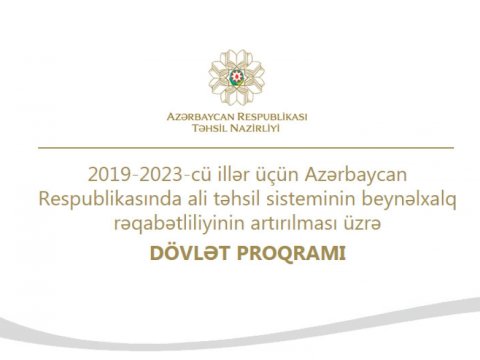 2021-ci il yaz semestri üçün xaricdə doktorantura təhsili üzrə sənəd qəbulu aparılır  