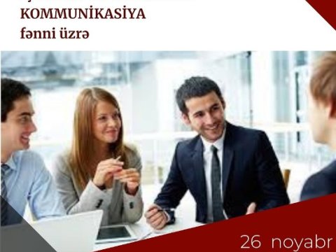 “Azərbaycan dilində işgüzar və akademik kommunikasiya” - UNEC-də təlimlər