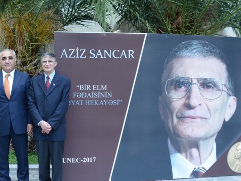 Ədalət Muradov dünyaca məşhur alimə təşəkkür etdi - FOTO